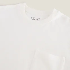 Jules Tee shirt matière texturée col rond- T-shirt