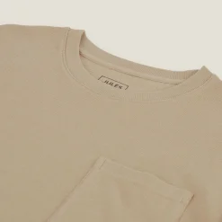 Jules Tee shirt matière texturée col rond- T-shirt