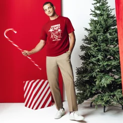 Jules Tee shirt Noël col rond- T-shirt