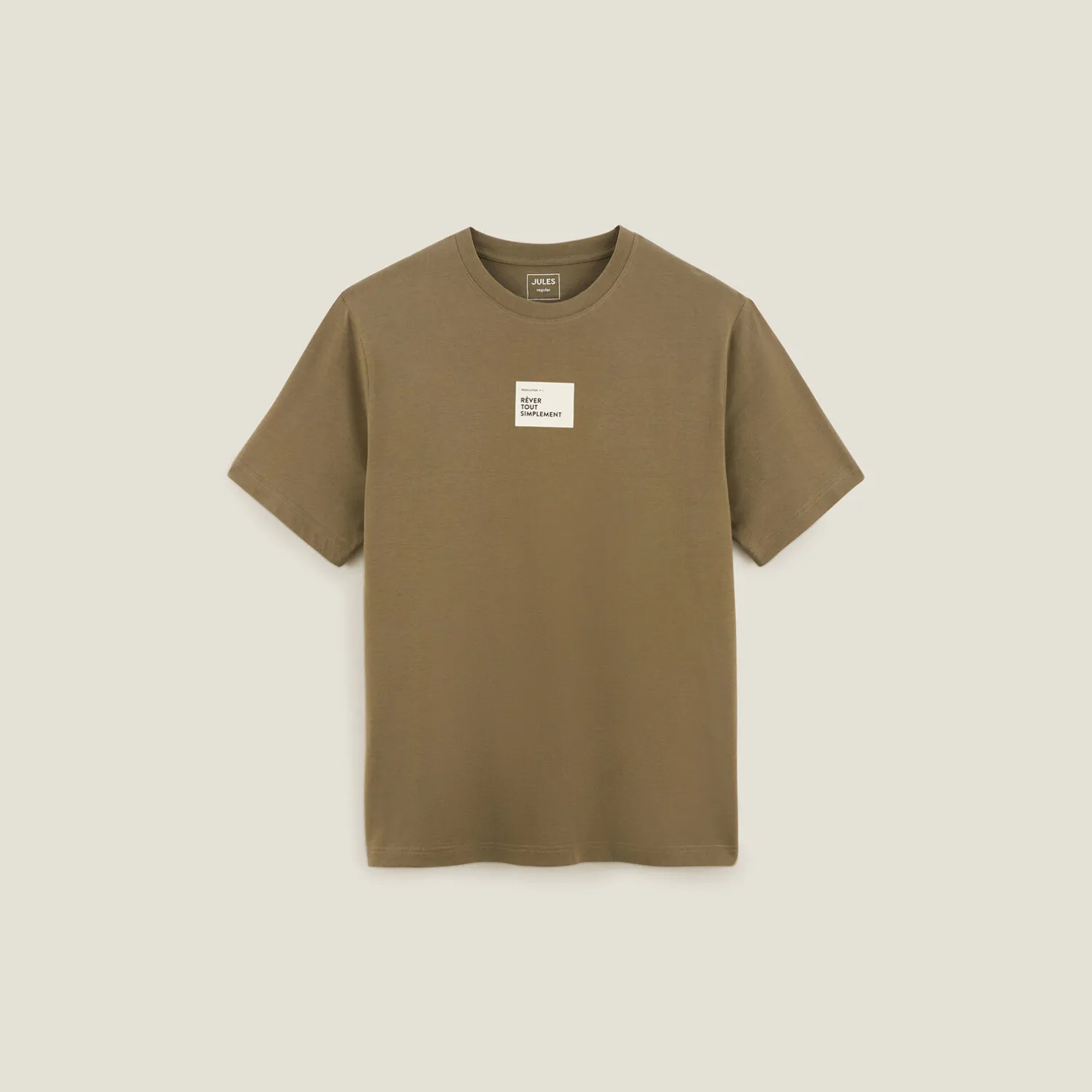 Jules Tee shirt Noël résolution col rond- T-shirt