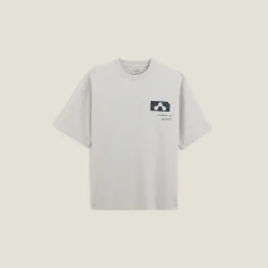 Jules Tee shirt oversize col rond imprimé- T-shirt