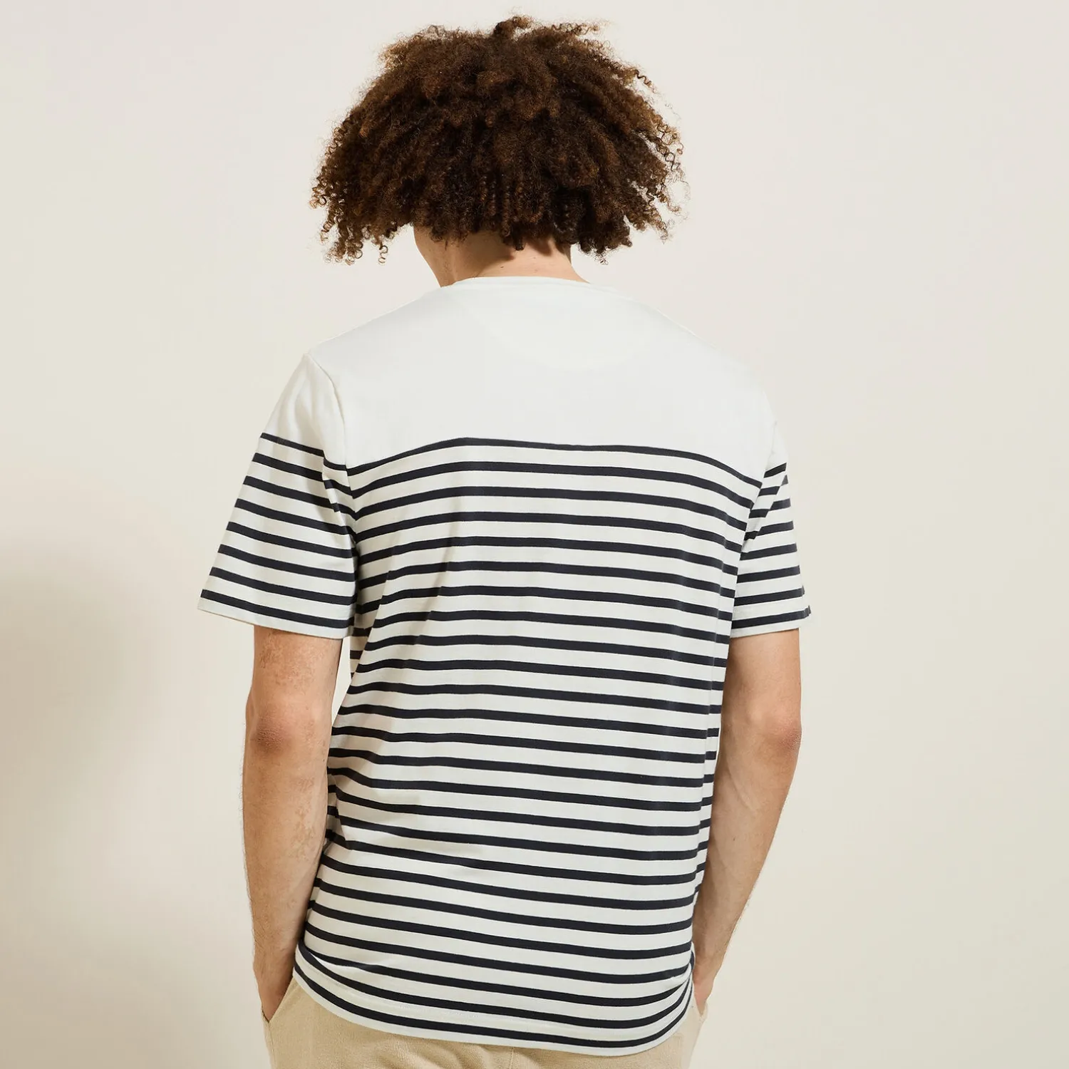 Jules Tee shirt rayé licence Peanuts- T-shirt