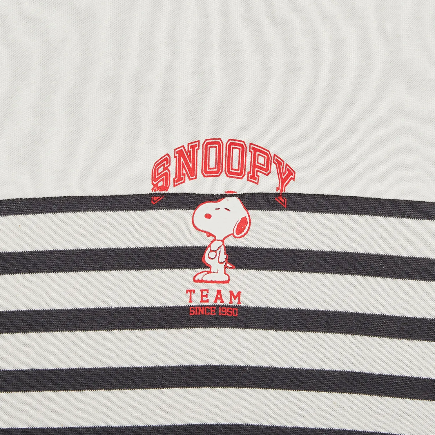 Jules Tee shirt rayé licence Peanuts- T-shirt