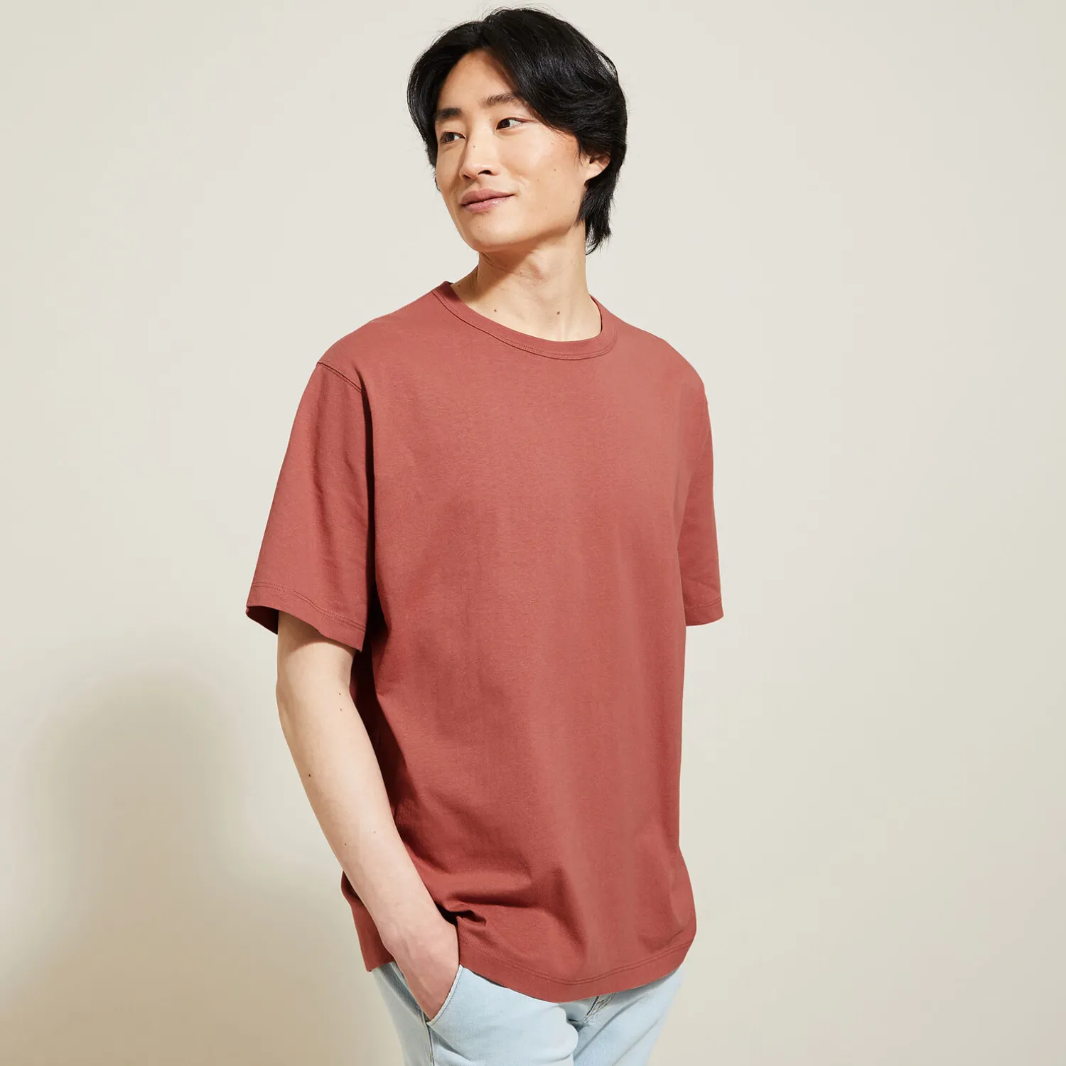 Jules Tee shirt relax en coton- T-shirt