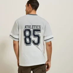 Jules Tee shirt relax imprimé Paris Athletics- T-shirt