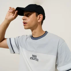 Jules Tee shirt relax imprimé Paris Athletics- T-shirt