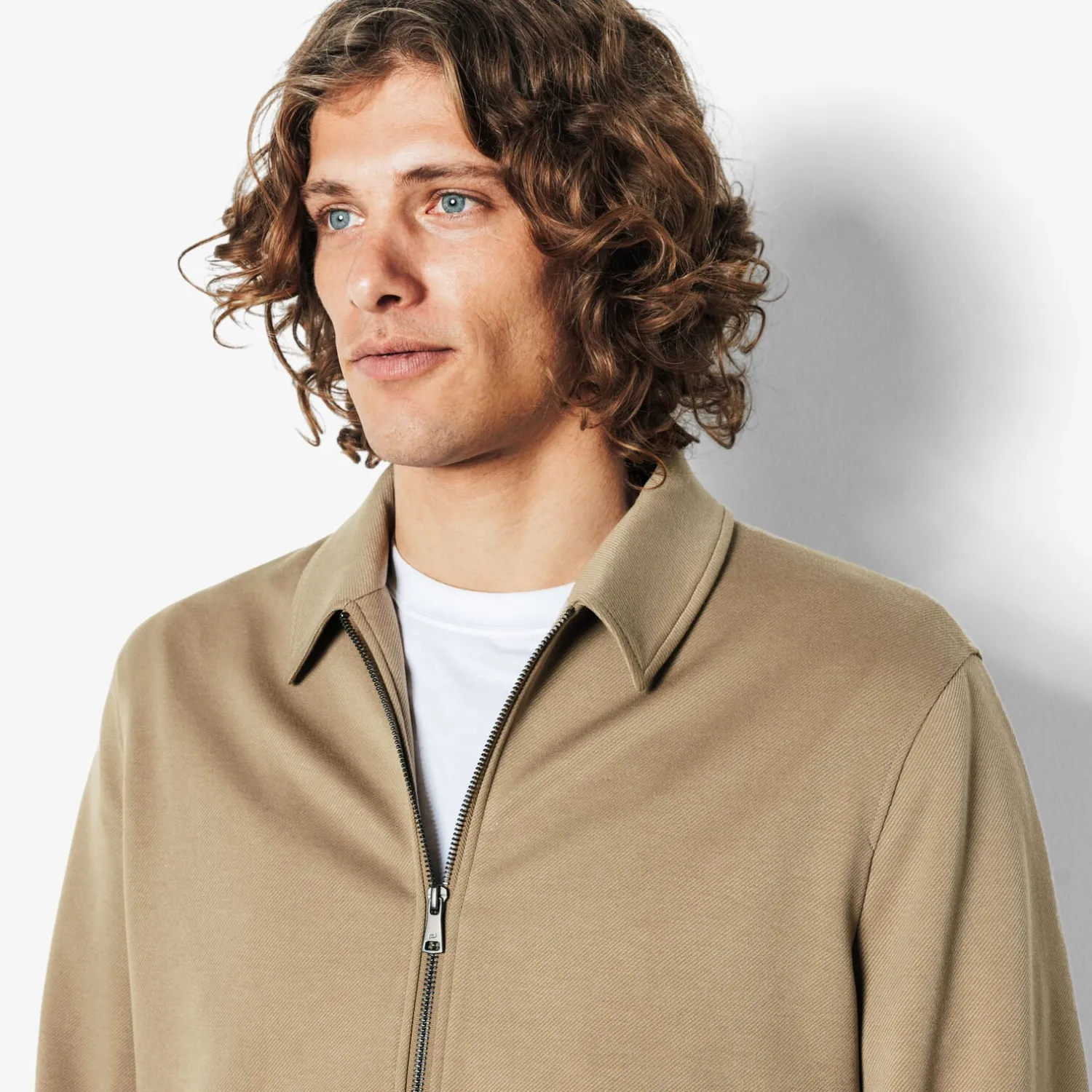 Jules Veste col chemise zippée- Veste De Costume & Blazer|Veste Costume & Blazer