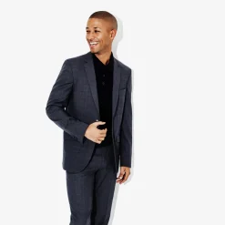 Jules Veste de costume slim à carreaux- Veste De Costume & Blazer|Veste Costume & Blazer