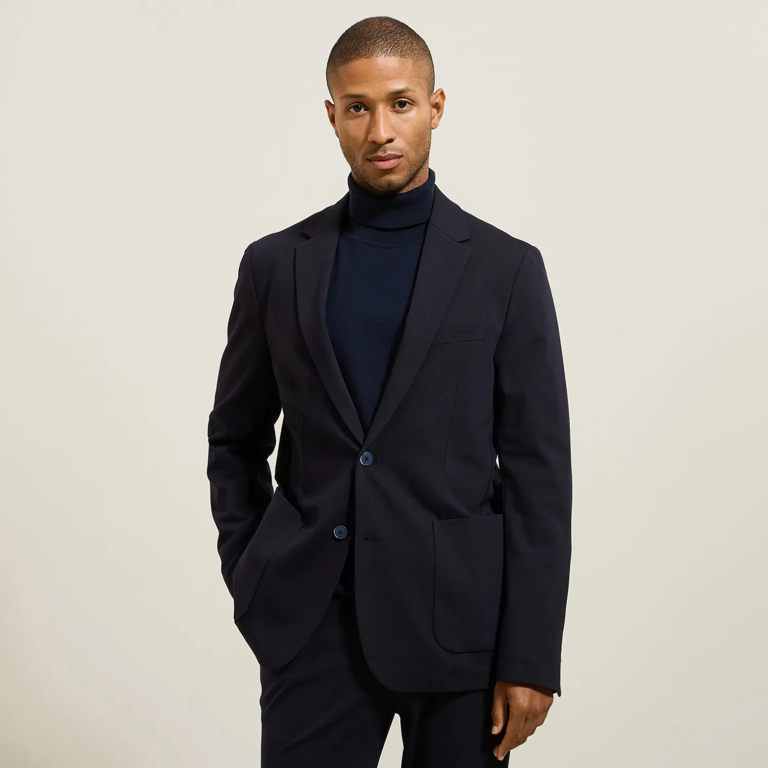 Jules Veste de costume slim en maille- Veste De Costume & Blazer|Veste Costume & Blazer