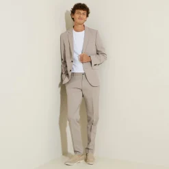 Jules Veste de costume slim twill- Veste De Costume & Blazer|Veste Costume & Blazer