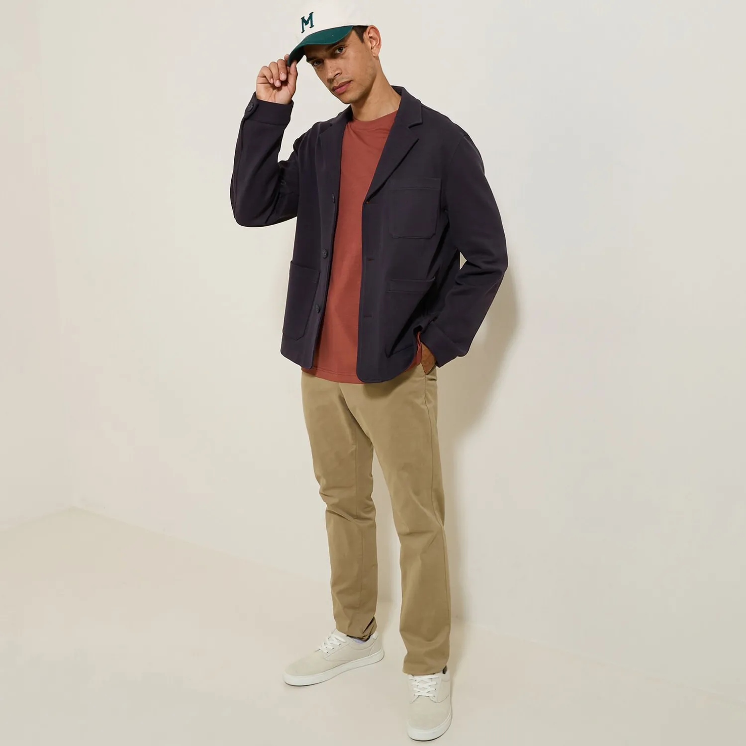 Jules Veste mi-saison en maille boxy- Smart Casual|Veste De Costume & Blazer