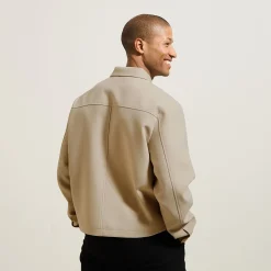 Jules Veste mi-saison zippée col chemise- Smart Casual|Veste De Costume & Blazer