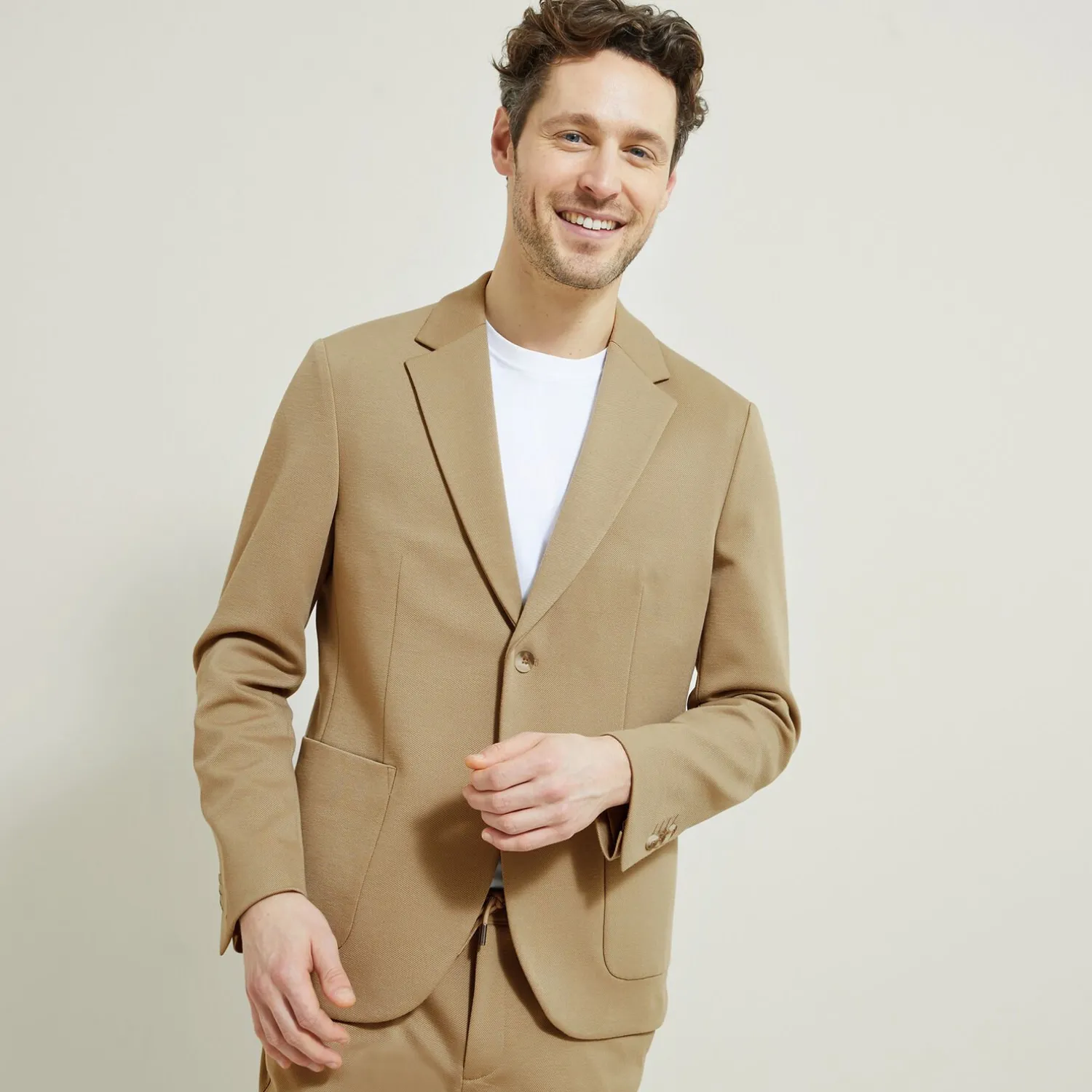 Jules Veste slim en maille- Collection Mariage|Veste De Costume & Blazer