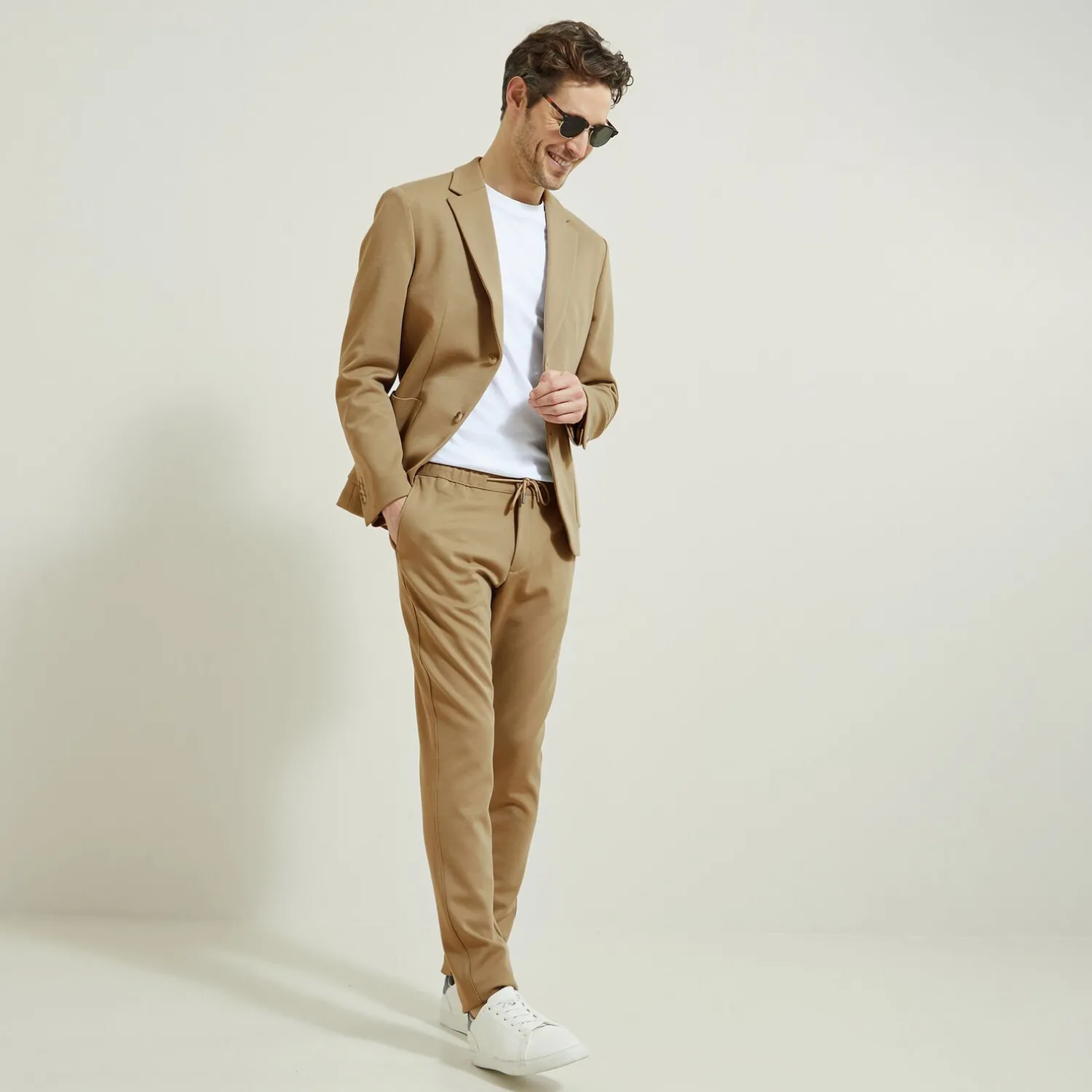 Jules Veste slim en maille- Collection Mariage|Veste De Costume & Blazer