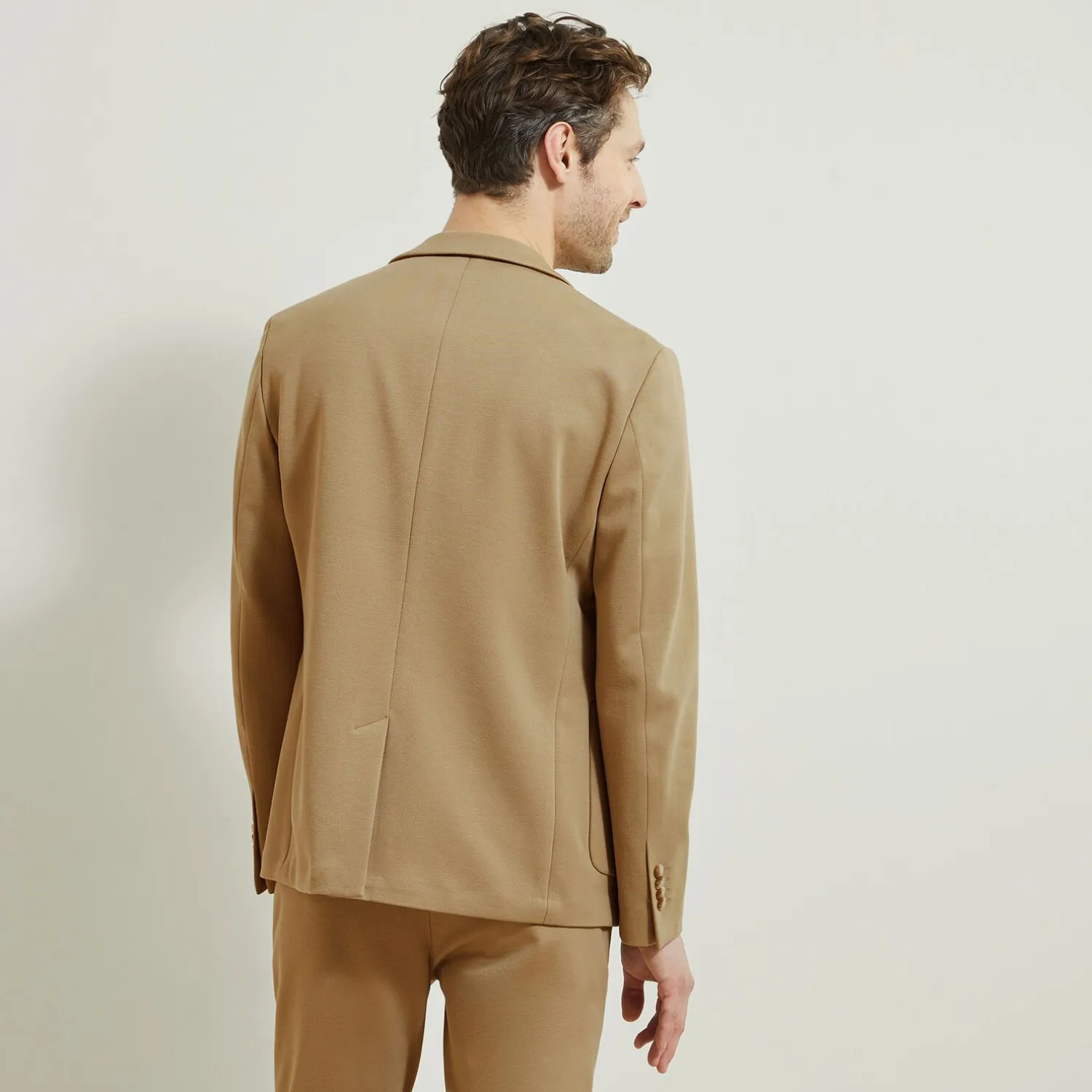 Jules Veste slim en maille- Collection Mariage|Veste De Costume & Blazer