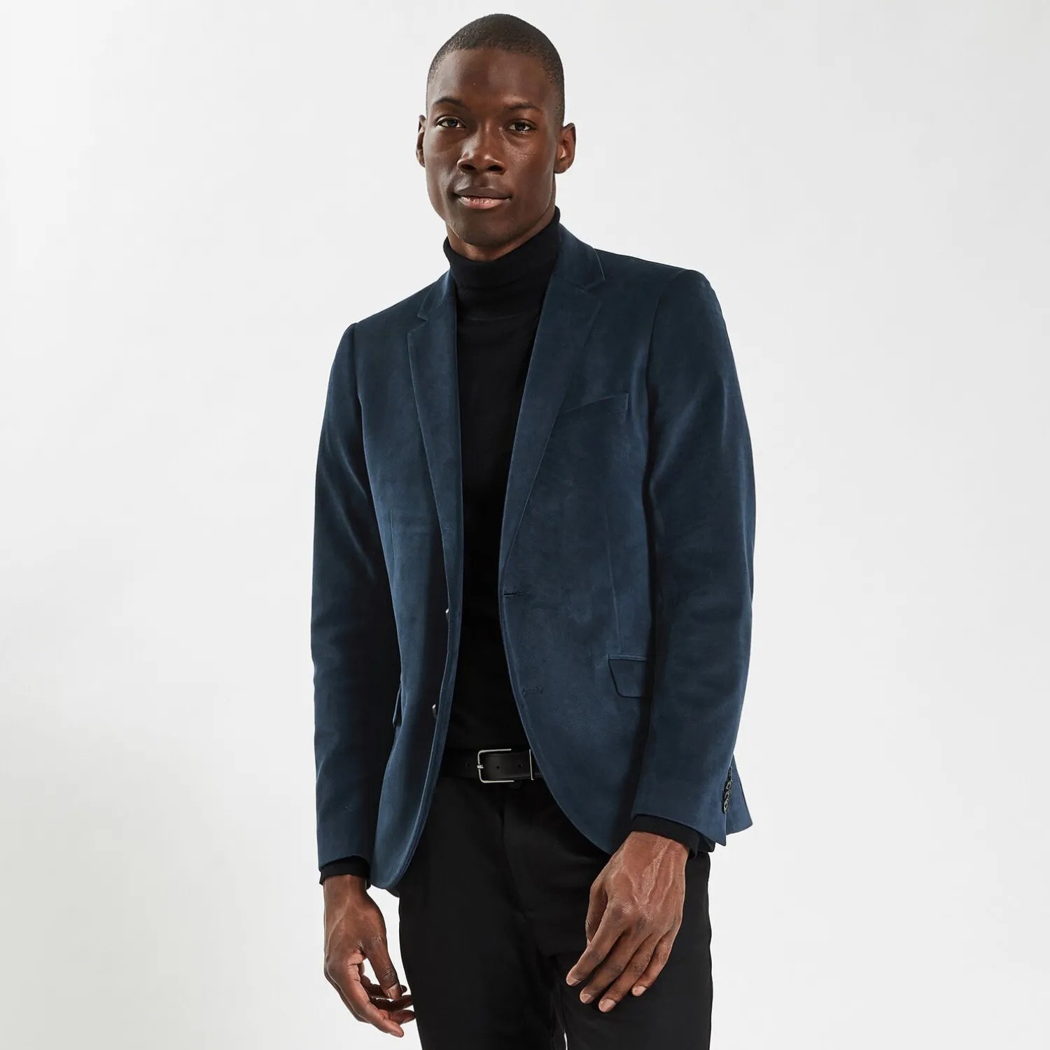 Jules Veste slim en velours- Smart Casual|Veste De Costume & Blazer