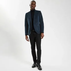 Jules Veste slim en velours- Smart Casual|Veste De Costume & Blazer