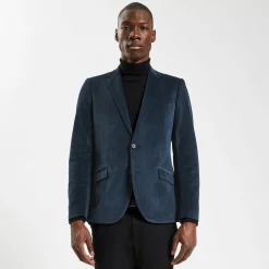 Jules Veste slim en velours- Smart Casual|Veste De Costume & Blazer